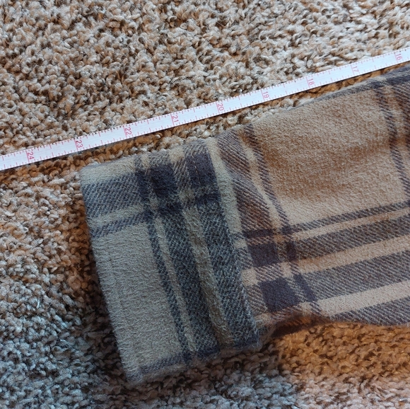 VANS Small oversized heavyweight dirt brown flannel - Picture 3 of 7